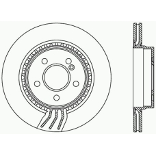 BDR2396.20 OPEN PARTS Тормозной диск