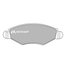 LVXL276 MOTAQUIP Комплект тормозных колодок, дисковый тормоз
