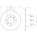 MDC1317 MINTEX Тормозной диск