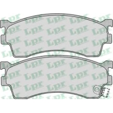 05P1045 LPR Комплект тормозных колодок, дисковый тормоз