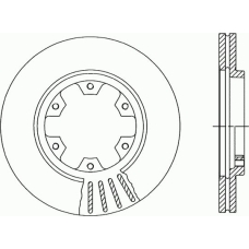 BDR1384.20 OPEN PARTS Тормозной диск