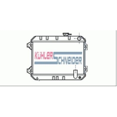 0101301 KUHLER SCHNEIDER Радиатор, охлаждение двигател