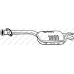 175-135 BOSAL Средний глушитель выхлопных газов