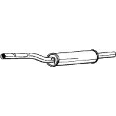 233-389 BOSAL Средний глушитель выхлопных газов