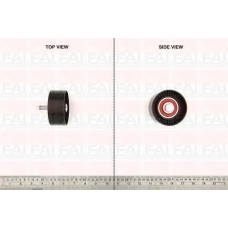 T1018 FAI AutoParts Паразитный / Ведущий ролик, зубчатый ремень