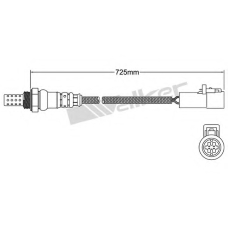 250-24976 WALKER Лямбда-зонд