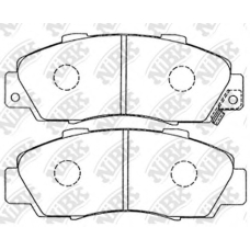 PN8254 NiBK Комплект тормозных колодок, дисковый тормоз