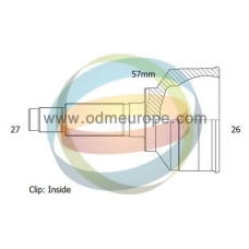 12-291388 ODM-MULTIPARTS Шарнирный комплект, приводной вал