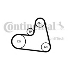 6PK1217K1 CONTITECH Поликлиновой ременный комплект