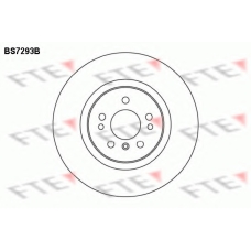 BS7293B FTE Тормозной диск