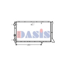 081240N AKS DASIS Радиатор, охлаждение двигателя