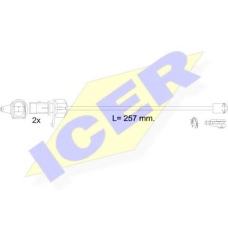 610609 E C ICER Сигнализатор, износ тормозных колодок