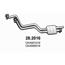 28.2016 ASSO Предглушитель выхлопных газов