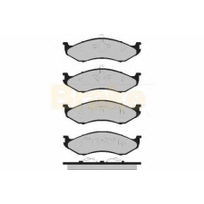 PA1322 BRAKE ENGINEERING Комплект тормозных колодок, дисковый тормоз