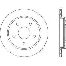 BDR1164.10 OPEN PARTS Тормозной диск