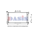 350230N AKS DASIS Радиатор, охлаждение двигателя