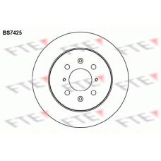 BS7425 FTE Тормозной диск