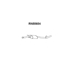 RN55654 VENEPORTE Предглушитель выхлопных газов