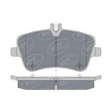 SP 246 SCT Комплект тормозных колодок, дисковый тормоз