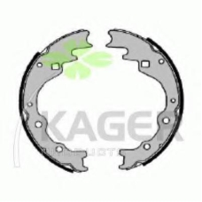 34-0486 KAGER Комплект тормозных колодок
