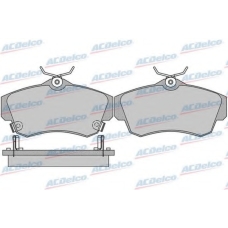 AC813981D AC Delco Комплект тормозных колодок, дисковый тормоз