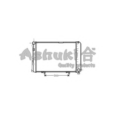 QM01-01 ASHUKI Радиатор, охлаждение двигателя
