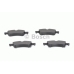0 986 494 063 BOSCH Комплект тормозных колодок, дисковый тормоз