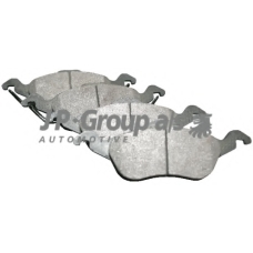 1563600910 Jp Group Комплект тормозных колодок, дисковый тормоз