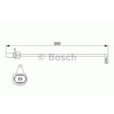1 987 474 505 BOSCH Сигнализатор, износ тормозных колодок