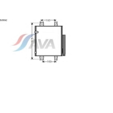 DU5062 AVA Конденсатор, кондиционер