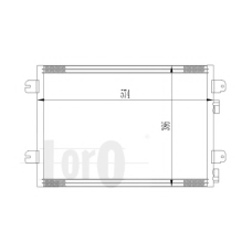042-016-0028 LORO Конденсатор, кондиционер