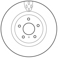 562719BC BENDIX Тормозной диск