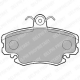LP885<br />DELPHI<br />Комплект тормозных колодок, дисковый тормоз