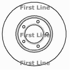 FBD135 FIRST LINE Тормозной диск