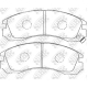 PN3233<br />NiBK<br />Комплект тормозных колодок, дисковый тормоз