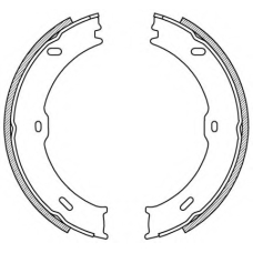 BSA2217.00 OPEN PARTS Комплект тормозных колодок