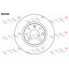 BS4504 FTE Тормозной диск