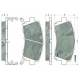 GDB3217<br />TRW<br />Комплект тормозных колодок, дисковый тормоз