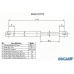 BGS10779 BUGIAD Газовая пружина, крышка багажник