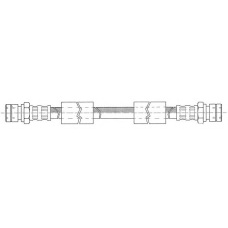 510680 KAWE Тормозной шланг