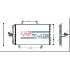 1020301 KUHLER SCHNEIDER Конденсатор, кондиционер
