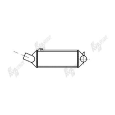 37004011 VAN WEZEL Интеркулер