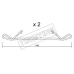 KIT.091 TRUSTING Комплектующие, колодки дискового тормоза