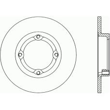 BDR1497.10 OPEN PARTS Тормозной диск