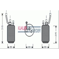 8902711 KUHLER SCHNEIDER Осушитель, кондиционер