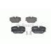 0 986 494 058 BOSCH Комплект тормозных колодок, дисковый тормоз