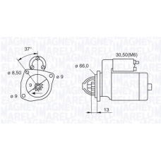 063521074110 MAGNETI MARELLI Стартер