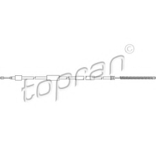 722 067 TOPRAN Трос, стояночная тормозная система