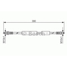 1 987 476 603 BOSCH Тормозной шланг