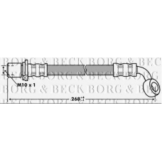BBH7284 BORG & BECK Тормозной шланг